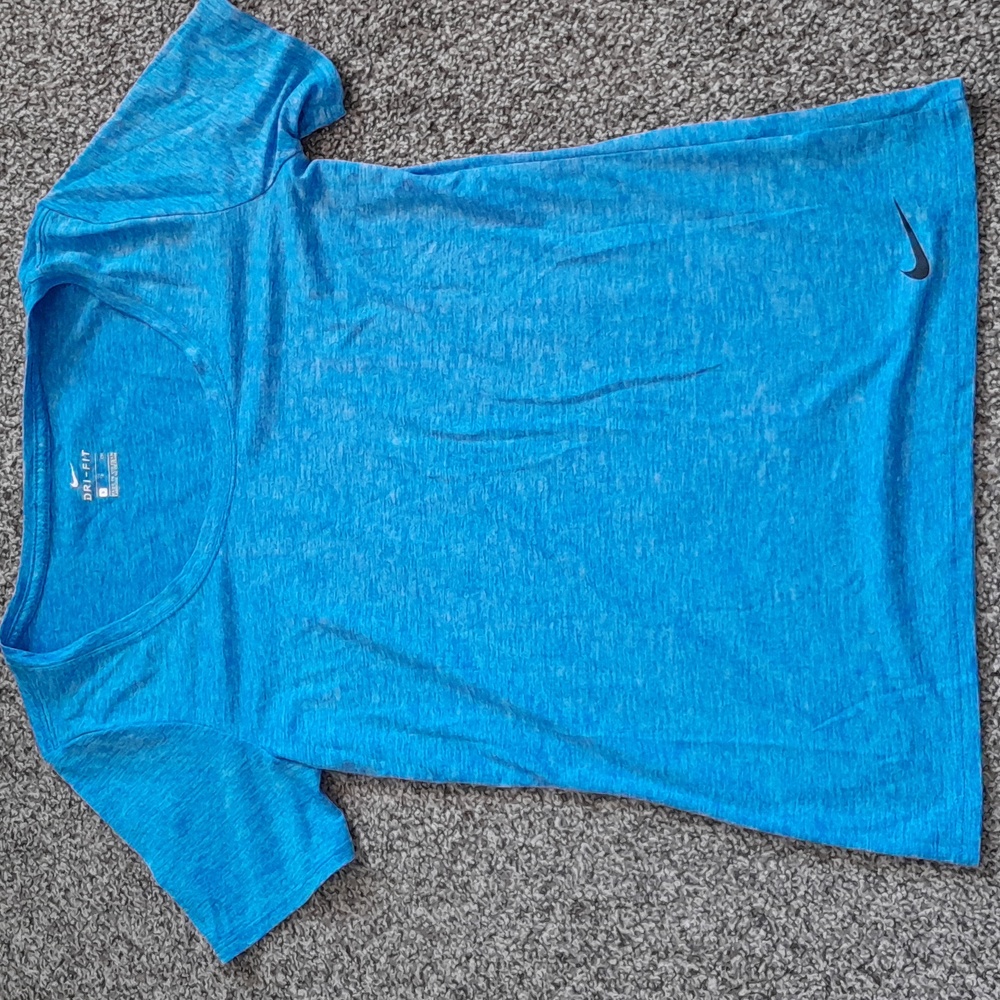 Nike Womens Blue Dri-FIT Shirt NWOT